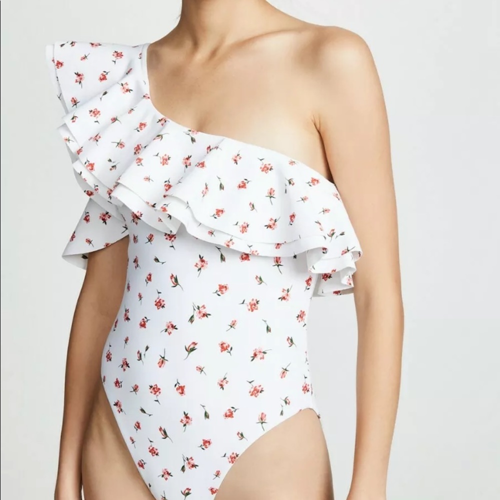 weworewhat one shoulder stella one piece
